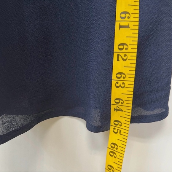 Reformation Peppermint Navy Wrap Maxi Dress NWOT - Picture 7 of 8